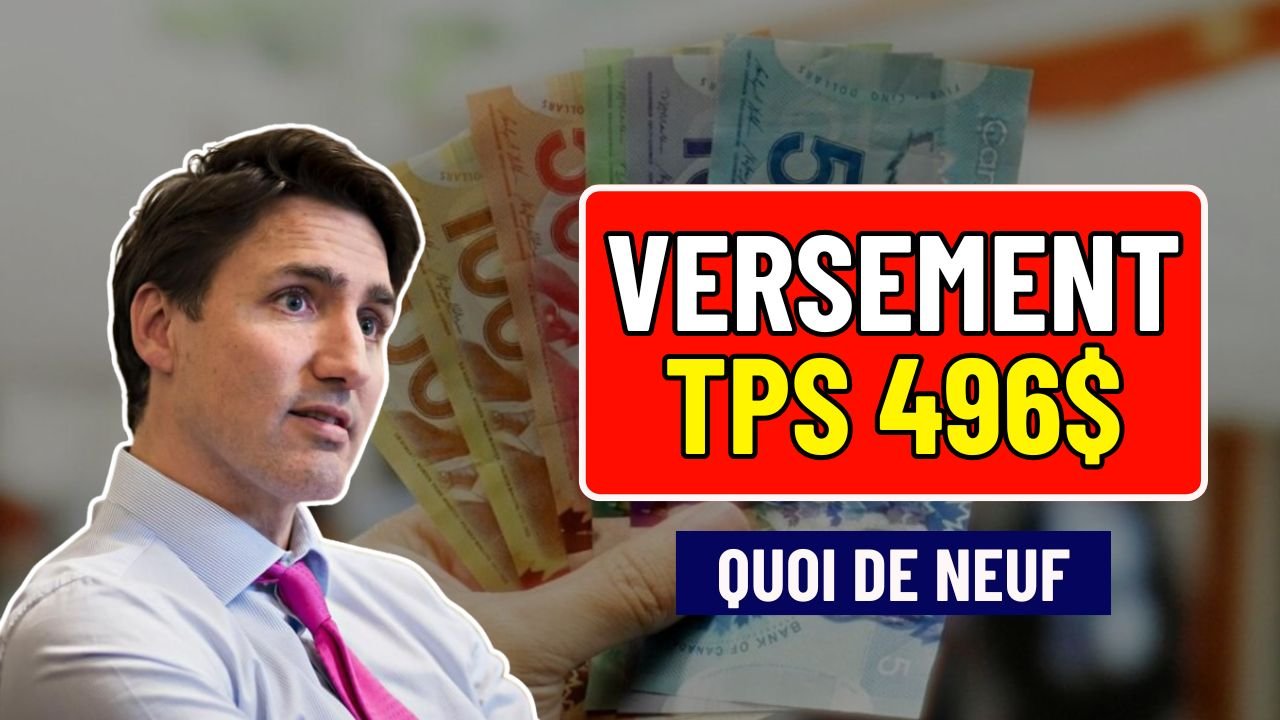 Versement TPS 496$